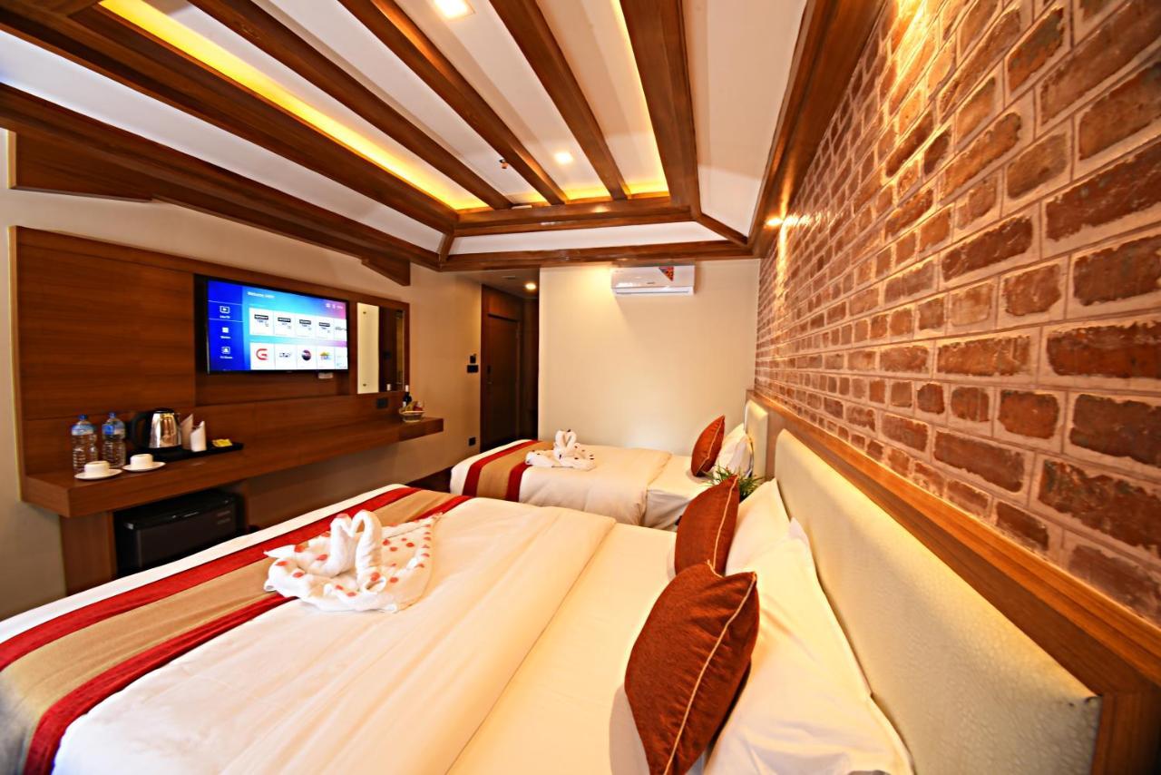 Hotel Thamel Park Kathmandu Exteriör bild