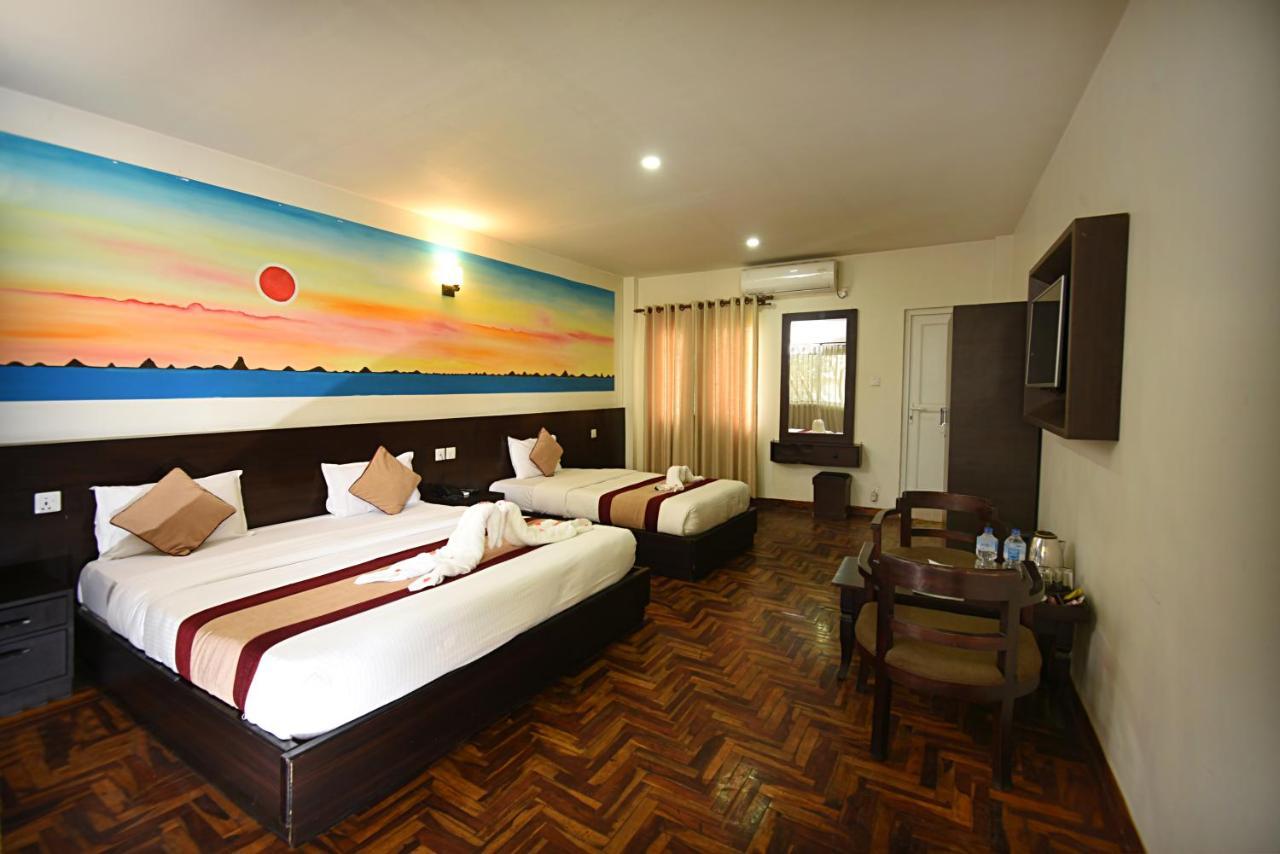Hotel Thamel Park Kathmandu Exteriör bild